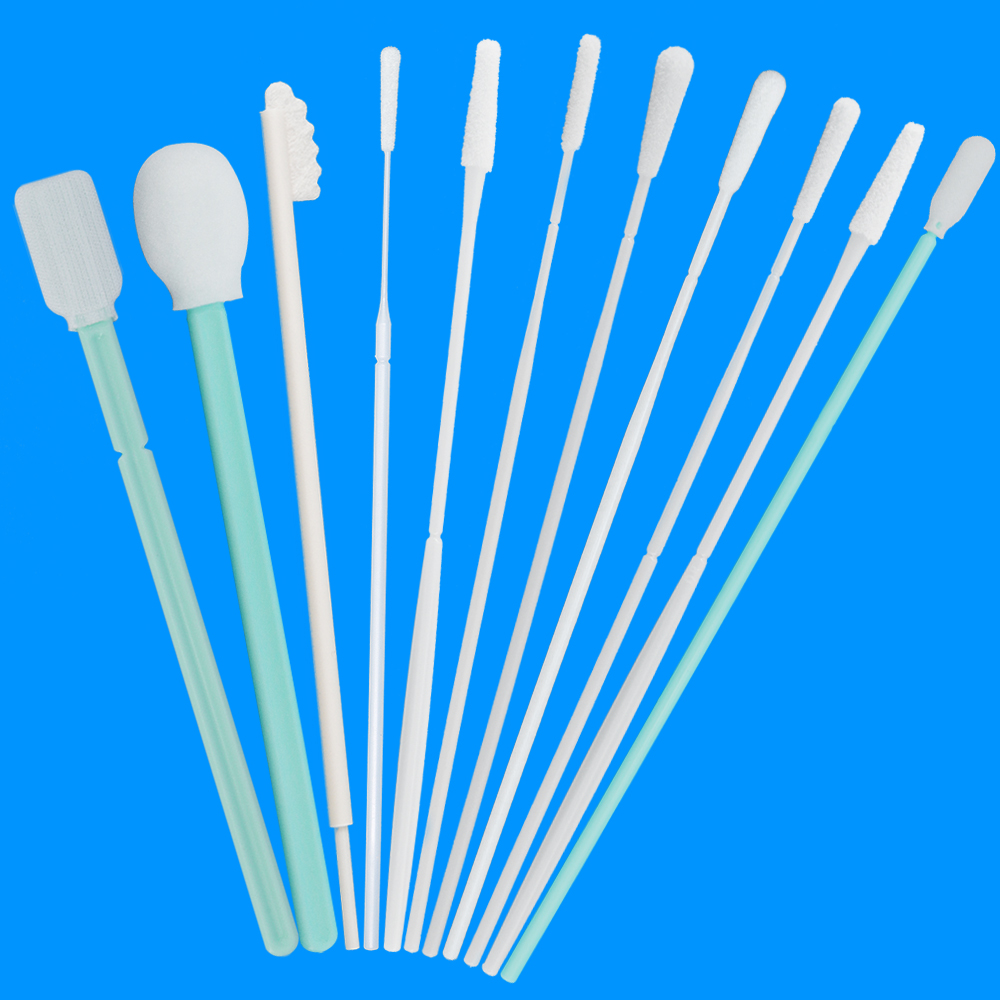 植绒采样拭子 海绵采样拭子源头生产工厂厂家制造商可大量出口!